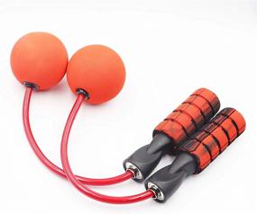 img 4 attached to Adjustable Cordless Jump Rope For Men And Women, Indoor/Outdoor Workout Exercise Skipping Rope - DETUCK