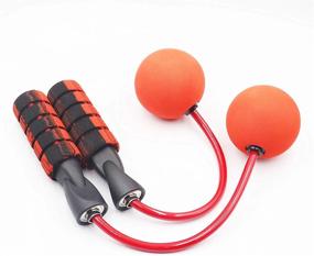 img 1 attached to Adjustable Cordless Jump Rope For Men And Women, Indoor/Outdoor Workout Exercise Skipping Rope - DETUCK