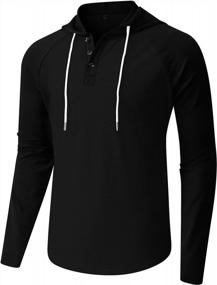 img 4 attached to Stay Comfortable & Fashionable With Aimeilgot Men'S Casual Hoodies For Gym & Workout