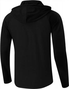 img 3 attached to Stay Comfortable & Fashionable With Aimeilgot Men'S Casual Hoodies For Gym & Workout