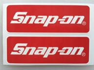 🔧 enhance your tools with 2 snap-on tools badge die cut decals: a must-have for tool enthusiasts! логотип