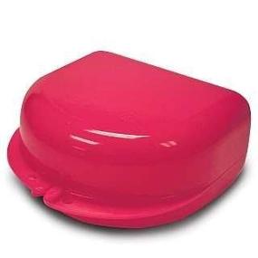 img 1 attached to 💕 Розовый экономичный контейнер для держателя: доступное и надежное средство защиты для ваших держателей.
