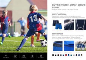 img 1 attached to TSLA Comfortable Open-Fly Underwear with Front Fly for Boys - clothing essentials