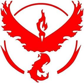 img 3 attached to 🔴 Show Your Valor with Team Red (Valor) Decal Sticker (4.5" x 4.5") for Cars, Trucks, and Laptops!