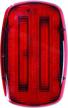 red magnetic safety flasher light by uriah products ue900105 for improved visibility and safety logo
