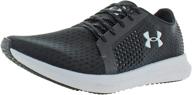 under armour womens running black women's shoes : athletic logo