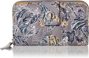 img 4 attached to Vera Bradley Womens Performance Turnlock Women's Handbags & Wallets ~ Wallets