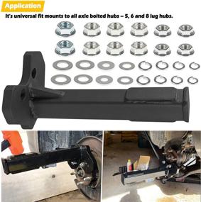 img 3 attached to 🔧 Universal Wheel Bearing Hub Removal Tool – Replacing ATD Tools, Compatible with Axle Bolt Hubs (5, 6, and 8 Lug)