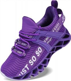 img 3 attached to Stylish And Comfortable Kids Running Shoes For Girls And Boys: Vivay Sneakers