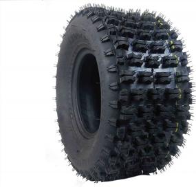 img 4 attached to Новый MASSFX ATV Sport Quad Tire One Rear 22X10-10 4 Ply Для Yamaha Raptor Banshee Honda 400Ex 450R 660 700 400 450 350 250 («Один задний 22X10-10»)