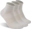 athletic ankle socks, rtzat men's women's 90% merino wool thin ultra-light running moisture wicking socks, 3 pairs 6 logo