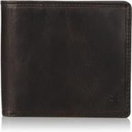 💼 frye logan antique billfold cognac men's wallet - stylish accessories for organizing cards & cash logo