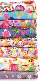 img 2 attached to Iscream Girls Print Silky Plush Girls' Clothing : Pants & Capris