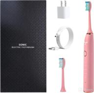 powerful 38000vpm electric toothbrush: waterproof design for effective oral hygiene logo