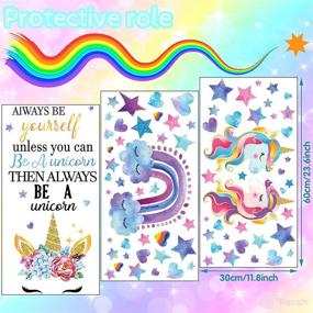 img 2 attached to Unicorn Removable Stickers Bedroom Birthday Nursery at Décor