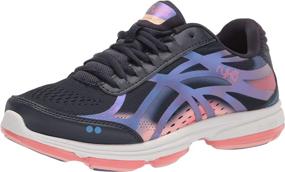 img 4 attached to Ryka Womens Devotion Walking Black Women's Shoes ~ Athletic