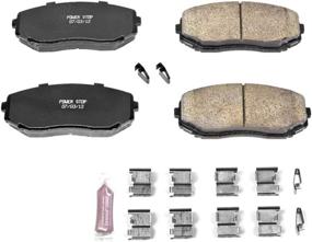 img 2 attached to 🚗 Enhance Braking Performance with Power Stop Z23-1258 Evolution Sport Front Brake Pads