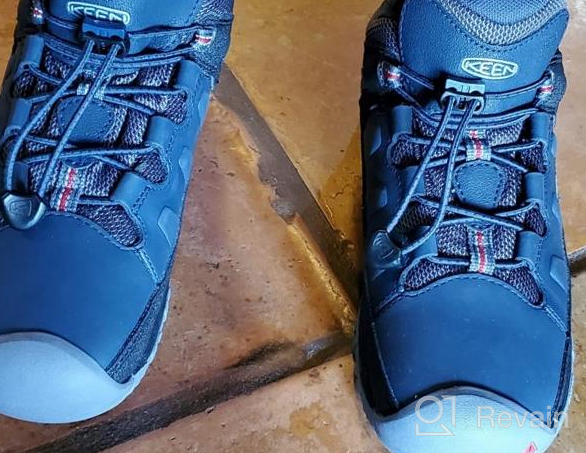 img 1 attached to Sturdy Irish Boys' KEEN 🥾 Targhee Hiking Shoes with Steel Support review by Dwayne Shavers