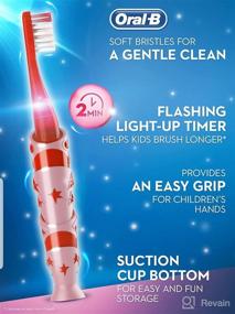 img 2 attached to Oral B Kids Timer Lights Toothbrush