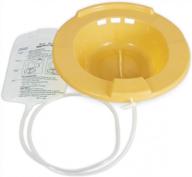 avantia therapeutic home sitz bath tubing & water bag for hemorrhoids, postpartum pain relief, uti treatment - fits most standard toilet bowls (1 count) logo
