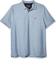 nautica men's clothing - solid large short sleeve logo