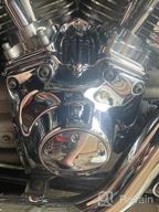 img 1 attached to Harley Twin Cam Chrome Tappet/Lifter Block Accent Cover 00-16 Dyna FLHX FLHR review by John Finley