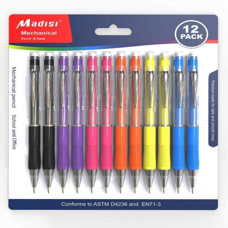 Madisi Colored Pencils Bulk - Pre-Sharpened - 24 Packs of 12-Count - 288 Colored Pencils for Kids