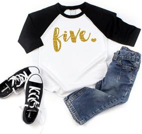 img 3 attached to 👗 Bump Beyond Designs Girls' Birthday Outfit Clothing - Tops, Tees & Blouses