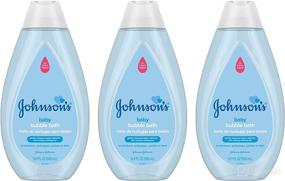 img 4 attached to 🛁 Johnson's Bubble Bath for Gentle Baby Skin Care - Paraben-Free & Pediatrician-Tested, 16.9 fl. oz (Pack of 3)