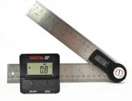 precision measurement made easy with gemred stainless steel protractor and digital angle gauge combo logo