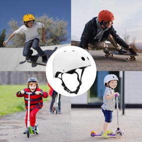 img 3 attached to Велосипедный шлем для скейтборда с высокой вентиляцией для взрослых, молодежи, детей, мужчин и женщин - катание на роликах, скутер, велоспорт