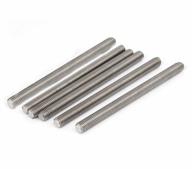 pack of 6 yxq m8 x 110mm stainless steel rods with full right-handed threads - grade 304 logo