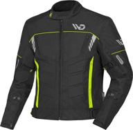 🧥 wd motorsports vegas 2.0 textile motorcycle jacket – men's all-season biker jacket with ce approved armors – soft, comfortable & protective motorcycle jacket with width adjustment and air vent zipper logo