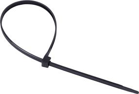 img 2 attached to 🔒 Gardner Bender 47-108UVB 8-Inch UV Resistant Black Releasable Cable Tie - 50 lb Load Capacity for Efficient Electrical Wire and Cord Management