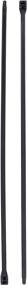 img 1 attached to 🔒 Gardner Bender 47-108UVB 8-Inch UV Resistant Black Releasable Cable Tie - 50 lb Load Capacity for Efficient Electrical Wire and Cord Management