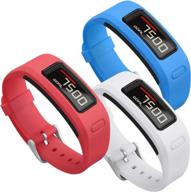 upgrade your garmin vivofit with skylet soft silicone sport wristbands – perfect for men and women (no tracker included) logo