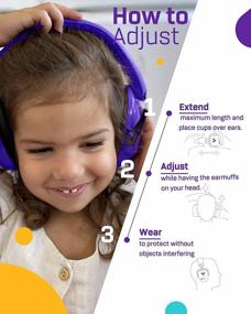 img 1 attached to Protect Your Child'S Hearing With Noise Cancelling Earmuffs - Perfect For Autistic Kids - 20DB NNR - Toddlers And Kids Age 3-16 Years