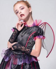 img 2 attached to Костюм принцессы-вампира на Хэллоуин для девочек-идеальный наряд для вечеринки для модного наряда