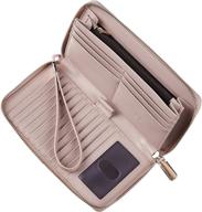 gostwo capacity genuine blocking wristlet women's handbags & wallets: stylish and secure wristlets for women logo