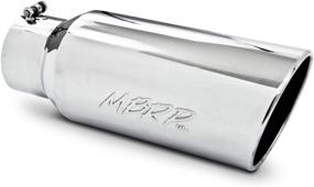 img 1 attached to 🔥 MBRP T5127 7" O.D. Rolled End Exhaust Tip (T304): Premium Quality Exhaust Enhancement