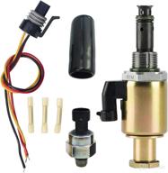 high quality 7.3l fuel injection pressure regulator sensor and ipr valve for ford f-series and e-series trucks - complete with electrical connector pigtail wire harness sensor - 1829856c91 logo