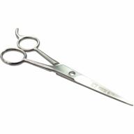 sharp and durable: hts 185b6 6.5" ice-tempered stainless steel barber shears logo