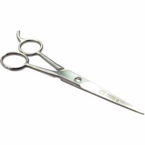 img 1 attached to Sharp And Durable: HTS 185B6 6.5" Ice-Tempered Stainless Steel Barber Shears