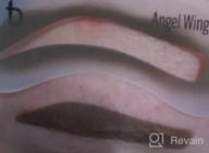img 1 attached to iMethod Eyebrow Stamp Kit with Stencil - Brow Stamp Refill Pomade, Black Brown review by Paul Stocks