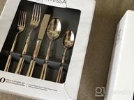 img 1 attached to Fortessa Bistro Stainless Steel Flatware: 9-Inch Serving Fork For Elegant Dining review by Ryan Selpasoria