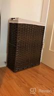 img 1 attached to Organize Your Laundry With Ease - Greenstell Laundry Hamper With Wheels And 4 Removable Bags! review by Melissa Taylor