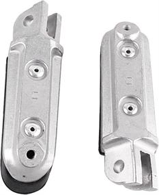 img 1 attached to 🏍️ Enhance Your Riding Experience with Luckmart Motorcycle Front Foot Pegs Footrest for Honda CBR 1000 FH/FJCBR 1000 FM/FNCBR 1000 FP/FR/FS CBR 1000 FT/FV