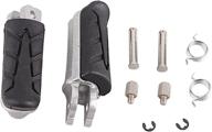 🏍️ enhance your riding experience with luckmart motorcycle front foot pegs footrest for honda cbr 1000 fh/fjcbr 1000 fm/fncbr 1000 fp/fr/fs cbr 1000 ft/fv logo