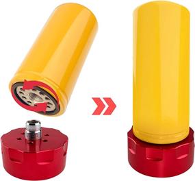 img 3 attached to Red 1R-0750 GM Chevy GMC Duramax 6.6L Diesel Fuel Filter and Adapter Kit for 2001-2016 Duramax LB7/LLY/LBZ/LMM/LML