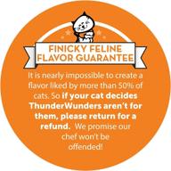 vet-recommended thunderwunders cat calming chews - effective for reducing situational anxiety, vet visits, travel, separation, fireworks, thunderstorms & more! 100 count logo